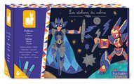 Midi kreatívna sada farebný piesok Hrdinovia Glitter Heroes Atelier Janod s trblietkami od 6 rokov J07920