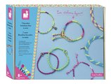 Sada na výrobu šperkov Neónové náramky Neon Brazilian Bracelets Atelier Janod so šperkovničkou od 8 rokov J07929