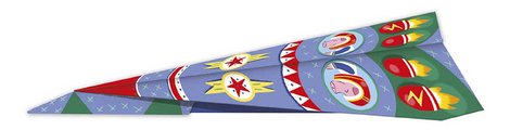 Mini kreatívna sada Lietadlá Origami Paper Planes Atelier Janod papierové skladačky 5 lietadiel od 6 rokov J07940