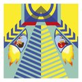 Mini kreatívna sada Lietadlá Origami Paper Planes Atelier Janod papierové skladačky 5 lietadiel od 6 rokov J07940
