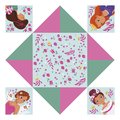 Mini kreatívna sada Nebo peklo raj Origami Paper Fortune Tellers Atelier Janod papierové skladačky 24 kariet od 7 rokov J07941