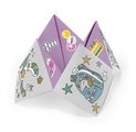 Mini kreatívna sada Nebo peklo raj Origami Paper Fortune Tellers Atelier Janod papierové skladačky 24 kariet od 7 rokov J07941