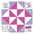 Mini kreatívna sada Nebo peklo raj Origami Paper Fortune Tellers Atelier Janod papierové skladačky 24 kariet od 7 rokov J07941