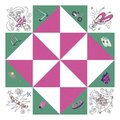 Mini kreatívna sada Nebo peklo raj Origami Paper Fortune Tellers Atelier Janod papierové skladačky 24 kariet od 7 rokov J07941