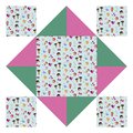 Mini kreatívna sada Nebo peklo raj Origami Paper Fortune Tellers Atelier Janod papierové skladačky 24 kariet od 7 rokov J07941