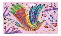 Midi kreatívna sada Flitre Nádherná záhrada Sequin Art Wonderful Garden Atelier Janod 3 samolepiace obrázky od 5 rokov J07946