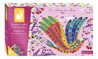 Midi kreatívna sada Flitre Nádherná záhrada Sequin Art Wonderful Garden Atelier Janod 3 samolepiace obrázky od 5 rokov J07946