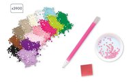 Maxi kreatívna sada Trblietavý obraz Jeleň Diamond Painting Stag Atelier Janod 3900 kamienkov od 8 rokov J07948