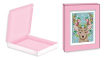 Maxi kreatívna sada Trblietavý obraz Jeleň Diamond Painting Stag Atelier Janod 3900 kamienkov od 8 rokov J07948