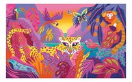 Midi kreatívna sada 3D maľovanie Džungľa 3D Painting Jungle Atelier Janod 3 obrázky a 2 farby od 7 rokov J07950