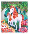 Maxi kreatívna sada 3D maľovanie Jednorožce Pearlescent and 3D Painting Unicorns Atelier Janod 4 obrázky a 2 farby od 7 rokov J07951