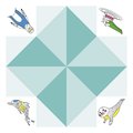 Maxi kreatívna sada Zvieratká Animal Creations Multi-activity Box Atelier Janod 7 aktivít od 6 rokov J07955