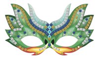Mini kreatívna sada Mozaika Masky Mosaics Masks Atelier Janod 6 masiek od 7 rokov J07956