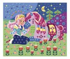 Mini kreatívna sada Mozaika Jednorožec Mosaics Ponies and Unicorns Atelier Janod 6 listov od 5 rokov J07957