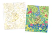 Maxi kreatívna sada Maľovanie vodovými farbami Zvieratká Golden Pictures Watercolor Animals Atelier Janod 4 obrázky od 6 rokov J07959