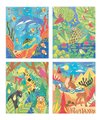 Maxi kreatívna sada Maľovanie vodovými farbami Zvieratká Golden Pictures Watercolor Animals Atelier Janod 4 obrázky od 6 rokov J07959