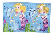 Maxi kreatívna sada Mozaika Delfíny a Morské panny Mosaics Dolphins and Mermaids Atelier Janod 5 obrázkov od 7 rokov J07961