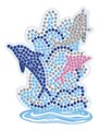Maxi kreatívna sada Mozaika Delfíny a Morské panny Mosaics Dolphins and Mermaids Atelier Janod 5 obrázkov od 7 rokov J07961