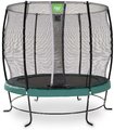 Trampolína s ochrannou sieťou Lotus Premium Exit Toys priemer 253 cm zelená