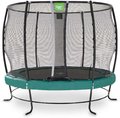 Trampolína s ochrannou sítí Lotus Premium Exit Toys průměr 305 cm zelená