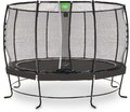 Trampolína s ochrannou sieťou Lotus Premium Exit Toys priemer 366 cm čierna