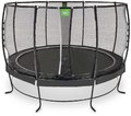Trampolína s ochrannou sieťou Lotus Premium Exit Toys priemer 366 cm čierna
