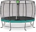 Trampolína s ochrannou sieťou Lotus Premium Exit Toys priemer 366 cm zelená