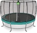 Trampolína s ochrannou sieťou Lotus Premium Exit Toys priemer 366 cm zelená