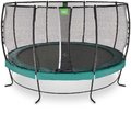 Trampolína s ochrannou sieťou Lotus Premium Exit Toys priemer 427 cm zelená