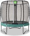 Trampolína s ochrannou sieťou Allure Premium Exit Toys priemer 253 cm zelená