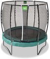 Trampolína s ochrannou sieťou Allure Premium Exit Toys priemer 253 cm zelená