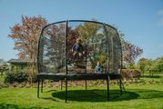 Trampolína s ochrannou sieťou Allure Premium  Exit Toys priemer 427 cm čierna