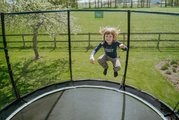 Trampolína s ochrannou sieťou Allure Premium  Exit Toys priemer 427 cm čierna