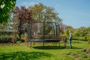 Trampolína s ochrannou sieťou Allure Classic Exit Toys priemer 427 cm čierna