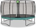Trampolína s ochrannou sieťou Allure Premium Exit Toys priemer 427 cm zelená
