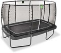 Trampolína s ochrannou sieťou Allure Premium  Exit Toys čierna 214*366 cm