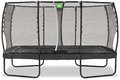 Trampolína s ochrannou sieťou Allure Premium Exit Toys čierna 244*427 cm