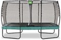 Trampolína s ochrannou sieťou Allure Premium Exit Toys zelená 244*427 cm