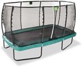 Trampolína s ochrannou sieťou Allure Premium Exit Toys zelená 244*427 cm
