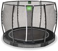 Trampolína s ochrannou sieťou Allure Premium ground Exit Toys prízemná priemer 305 cm čierna