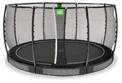 Trampolína s ochrannou sieťou Allure Premium ground Exit Toys prízemná priemer 427 cm čierna ET08651410