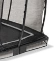 Trampolína s ochrannou sieťou Allure Premium ground Exit Toys prízemná 214*366 cm čierna