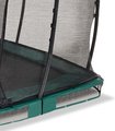 Trampolína s ochrannou sieťou Allure Premium ground Exit Toys prízemná 214*366 cm zelená