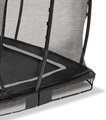 Trampolína s ochrannou sieťou Allure Premium  ground Exit Toys prízemná 244*427 cm čierna