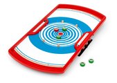 Drevená hra Curling Shuffleshot BRIO s hracou doskou a 8 diskami s počítadlom bodov od 6 rokov