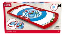 Drevená hra Curling Shuffleshot BRIO s hracou doskou a 8 diskami s počítadlom bodov od 6 rokov BRIO0907