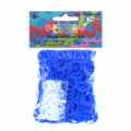 Rainbow Loom originálne gumičky 600 kusov oceánovomodré