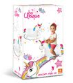 Jednorožec na skákanie Unicorn Ride on Mondo gumený biely
