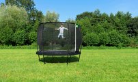 Trampolína s ochrannou sieťou Lotus Classic Exit Toys priemer 305 cm čierna