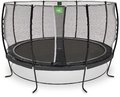 Trampolína s ochrannou sieťou Lotus Classic Exit Toys priemer 427 cm čierna